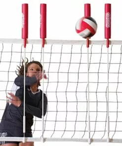 Tandem Volleyball Quad Blocker Spike Trainer