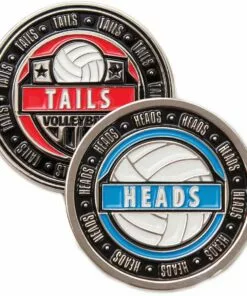 Tandem Metal Volleyball Flip Coin