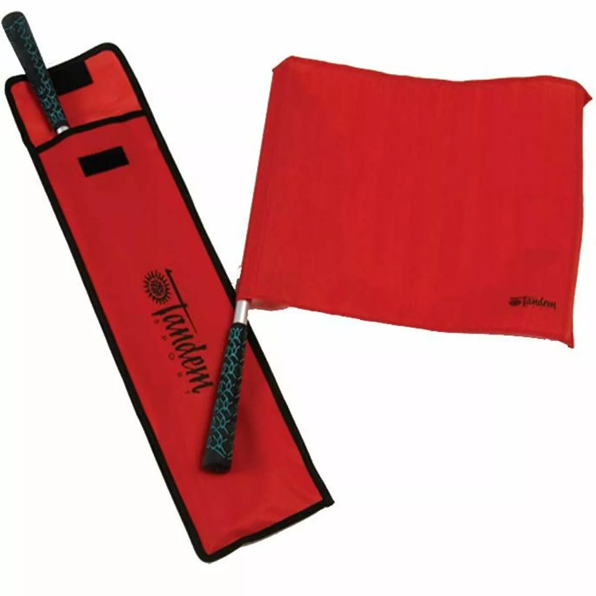 Tandem Elite Volleyball Linesman Flags with Golf-Grip Handles 2 Tandem Elite Volleyball Linesman Flags with Golf-Grip Handles - Image 2