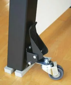 Porter Volleyball Coaches Stand -Volleyball Sales Shop a25 048 wheel lock open