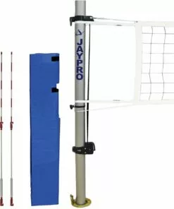 Jaypro Multi-Purpose 3-1/2" Volleyball Net System, PVB-1350