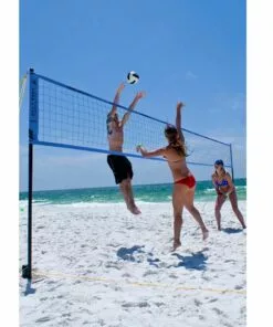Park & Sun Spectrum 2000 Outdoor Volleyball Net System Blue -Volleyball Sales Shop a25 117 1
