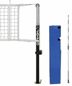 Jaypro Featherlite Volleyball Net System for 3" Floor Sleeves, PVB-4500