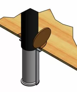 Jaypro Featherlite Volleyball Net System for 3" Floor Sleeves, PVB-4500 -Volleyball Sales Shop a25 122b