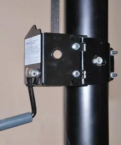 Jaypro Hybrid Steel 3-1/2" Volleyball Net System for 3-1/2" Floor Sleeves, PVB-1500 -Volleyball Sales Shop a25 127 4