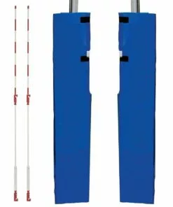 Jaypro Hybrid Steel 3-1/2" Volleyball Net System for 3-1/2" Floor Sleeves, PVB-1500 -Volleyball Sales Shop a25 127 new 02