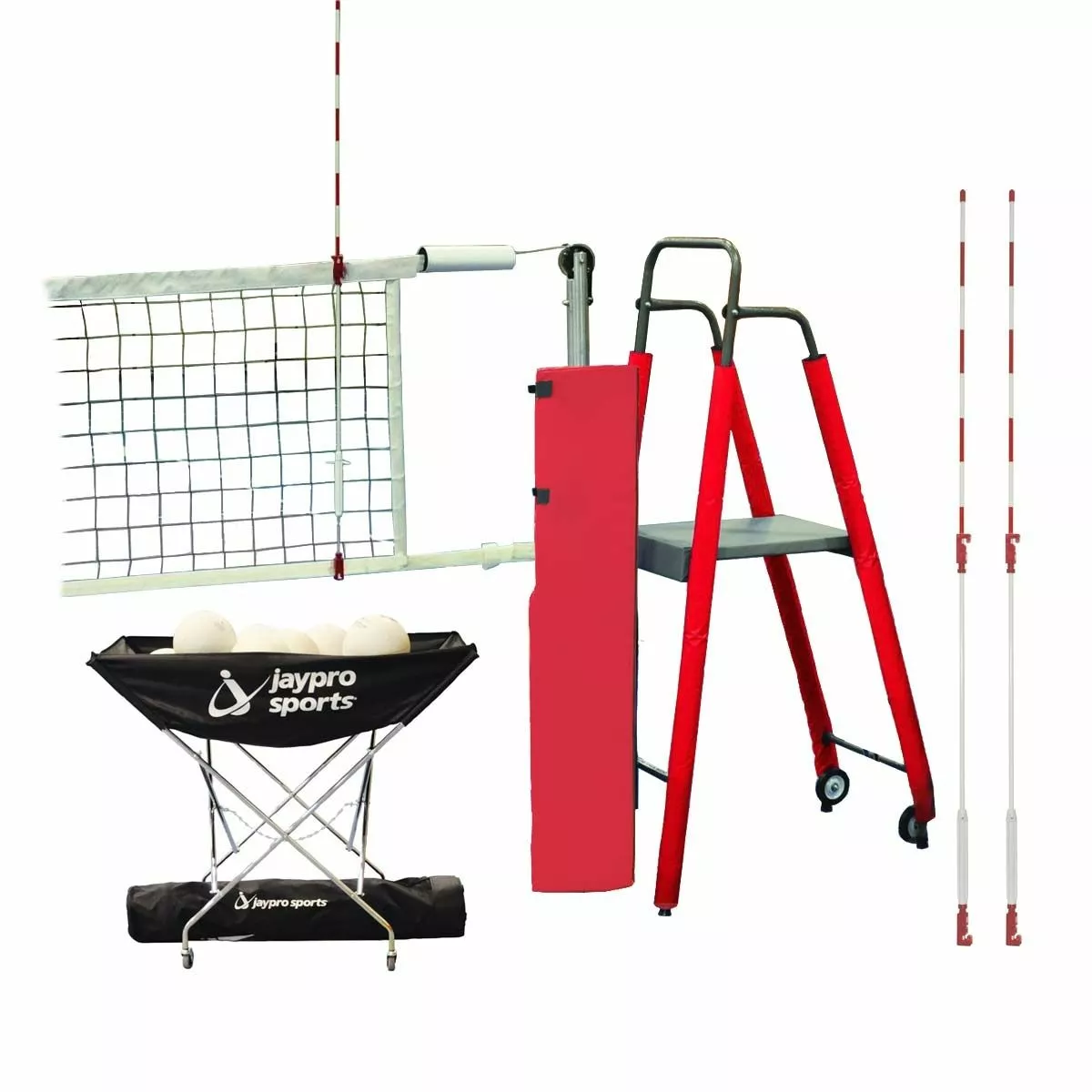 Jaypro STANDARD PVB-5000/4500 FeatherLite Volleyball Net Package 1 Jaypro STANDARD PVB-5000/4500 FeatherLite Volleyball Net Package