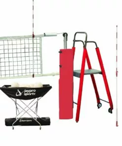 Jaypro PVB-7000 3-1/2" STANDARD PowerLite Volleyball Package, PVB-7PKG