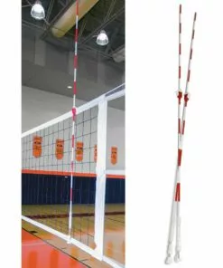 Porter Powr-Rib II INTERNATIONAL Volleyball Net System Package -Volleyball Sales Shop a25 174 antennae