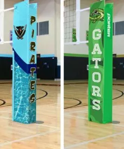 Porter Powr-Steel 3" STANDARD Volleyball Net Package -Volleyball Sales Shop a25 200 2021 artwork