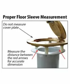 Porter Powr-Steel 3" Volleyball End Standards -Volleyball Sales Shop a25 201 floor sleeve 1