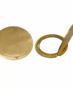 Schelde Brass Hinged Volleyball Floor Plate