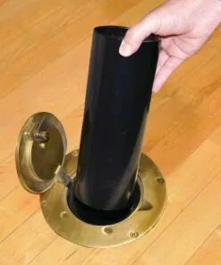 Jaypro Insert Converts 3-1/2" Volleyball Floor Sleeve to 3"