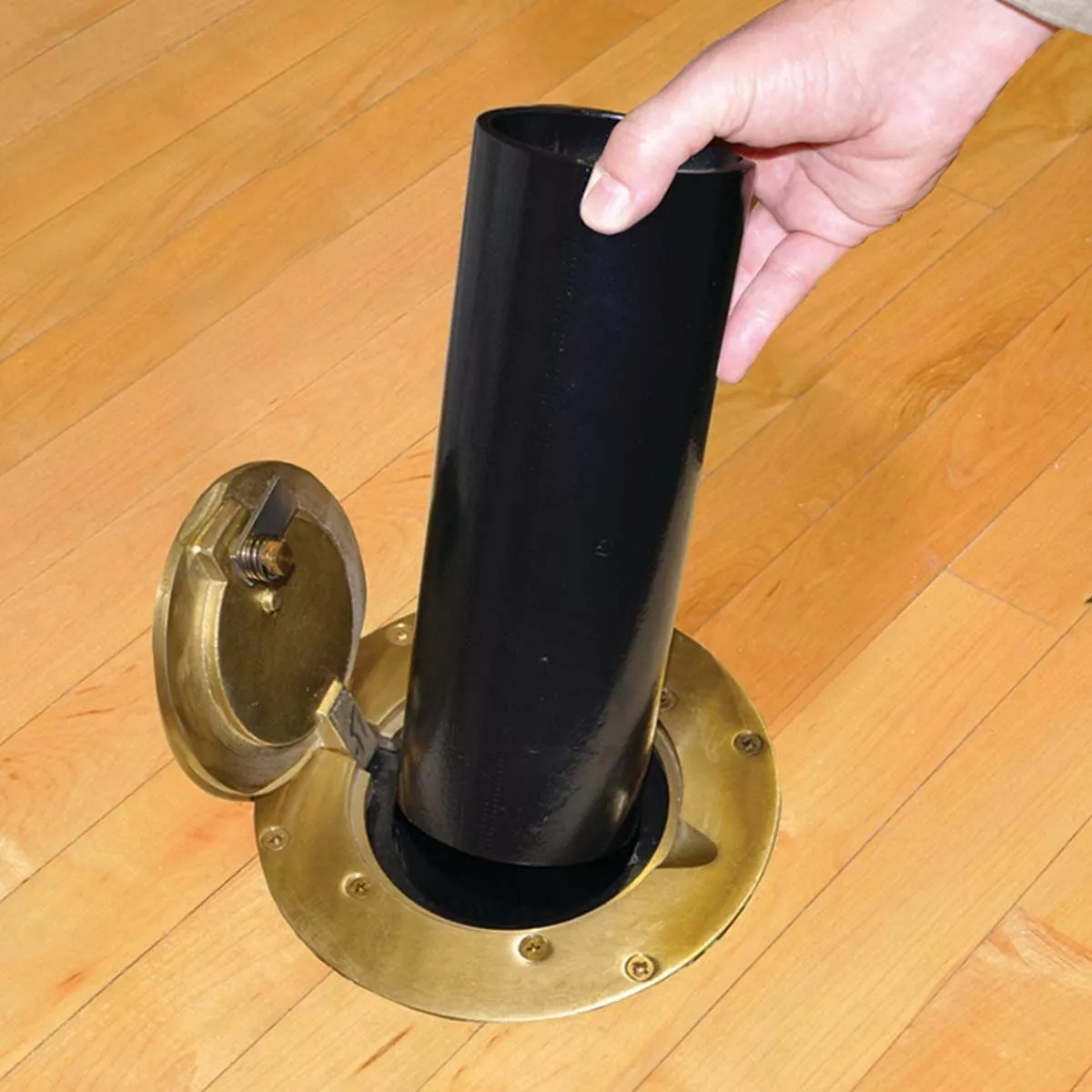 Jaypro Insert Converts 3-1/2" Volleyball Floor Sleeve to 3" 1 Jaypro Insert Converts 3-1/2" Volleyball Floor Sleeve to 3"