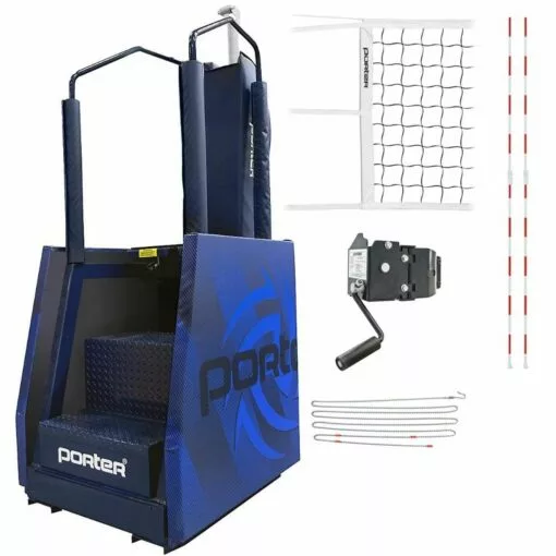 Porter Powr-Court PRO Portable Volleyball Net System -Volleyball Sales Shop a25 292