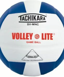 Tachikara SV-MN Volley-Lite Training Volleyball, COLORS Royal