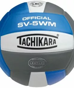 Tachikara SV5WM Leather Volleyball, COLORS Scarlet