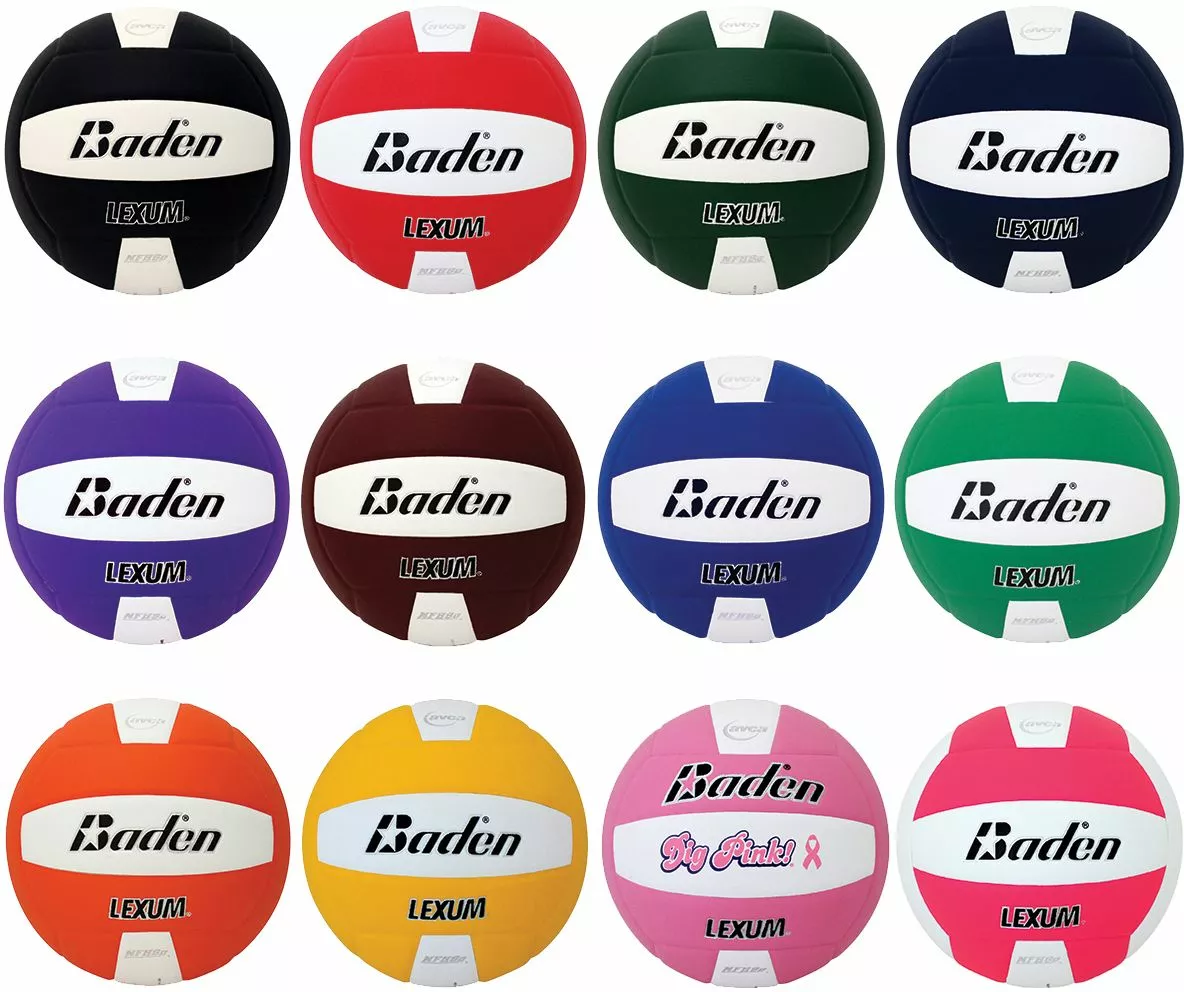 Baden VX450C Lexum Soft-Touch Composite Volleyball, COLORS 2 Baden VX450C Lexum Soft-Touch Composite Volleyball, COLORS - Image 2