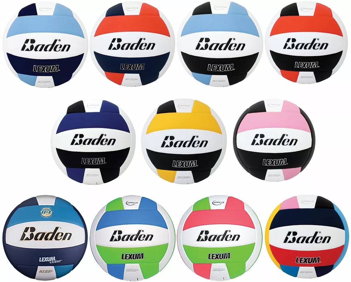 Baden VX450C Lexum Soft-Touch Composite Volleyball, COLORS 4 Baden VX450C Lexum Soft-Touch Composite Volleyball, COLORS - Image 4