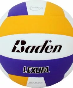 Baden VX450C Lexum Soft-Touch Composite Volleyball, COLORS 74 Baden VX450C Lexum Soft-Touch Composite Volleyball, COLORS -Volleyball Sales Shop a25 463puryelwht
