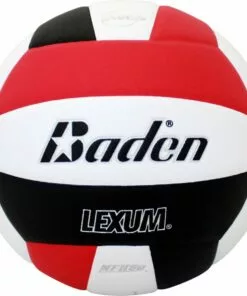 Baden VX450C Lexum Soft-Touch Composite Volleyball, COLORS 66 Baden VX450C Lexum Soft-Touch Composite Volleyball, COLORS -Volleyball Sales Shop a25 463redblkwht