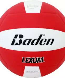Baden VX450C Lexum Soft-Touch Composite Volleyball, COLORS 67 Baden VX450C Lexum Soft-Touch Composite Volleyball, COLORS -Volleyball Sales Shop a25 463redwht