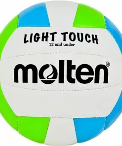 Molten MS240 Light Touch Youth Indoor/Outdoor Volleyball Green/Blue