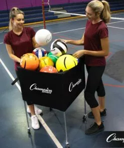 Champion Folding Volleyball Cart, VBCART -Volleyball Sales Shop a25 730 new 03