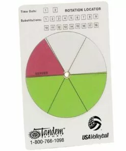 Volleyball Rotation Locators, SINGLE