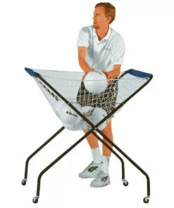 Excel E6514 Adjustable Height Bask It Volleyball Cart