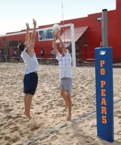 Bison Match Point Outdoor Competition Sand Volleyball Net System