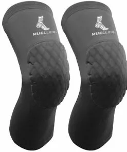 Mueller Diamond Pad Extended Knee Black