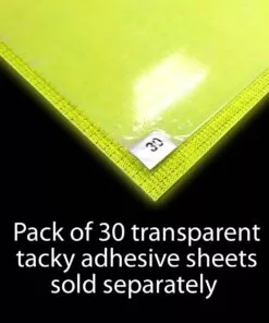 Tacky Traxx High Visibility Sticky Mat Base -Volleyball Sales Shop a55 864 sheets