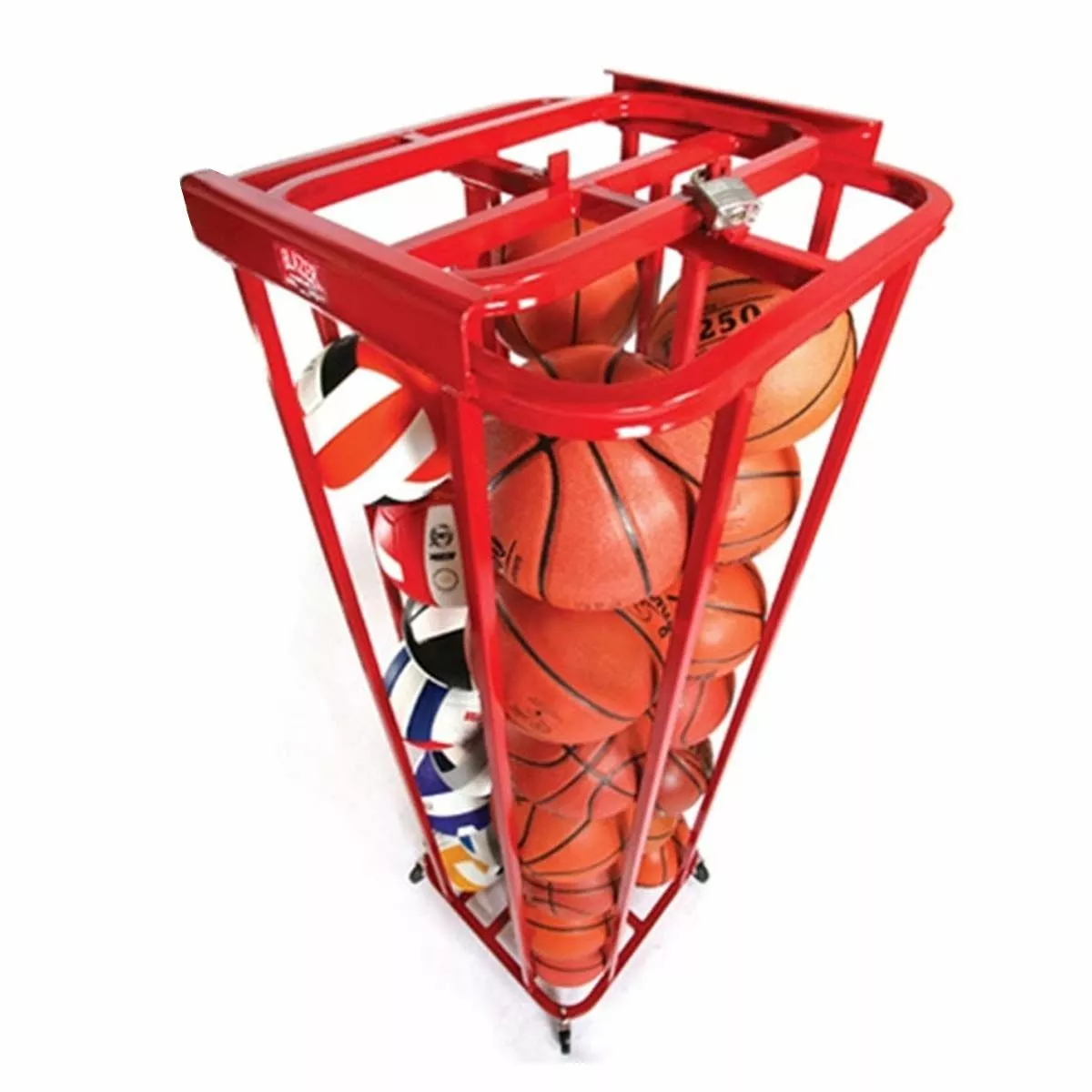 Blazer 4827 Space Mizer Lockable Vertical Ball Carrier Maroon 3 Blazer 4827 Space Mizer Lockable Vertical Ball Carrier Maroon - Image 3