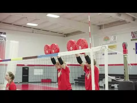 Tandem Round Volleyball Blocking Pad Set 2 Tandem Round Volleyball Blocking Pad Set - Image 2